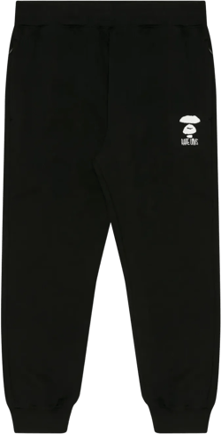 logo-embroidered track pants