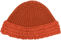 Moncler X Salehe Bembury Wool Beanie In Orange