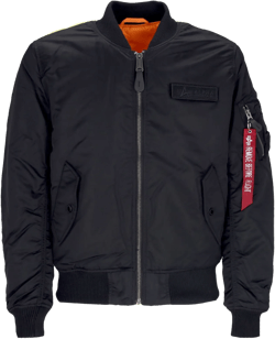 Ma-1 Vf Fighter Squadron Men's Bomber Jacket Black