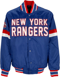 Men's Bomber Jacket Nhl Home Game Satin Jacket Neyran Original Team Colors