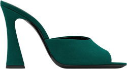 105mm Suite silk sandals