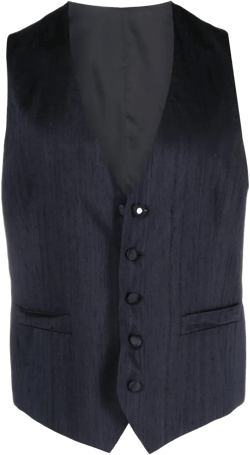 logo-patch waistcoat