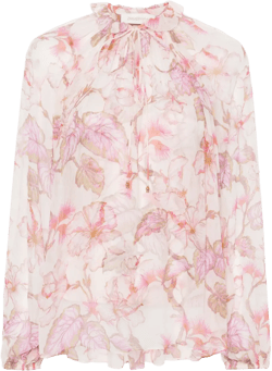 Matchmaker Billow floral-print blouse