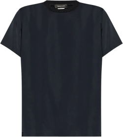 decorative neck t-shirt 
