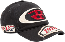 C-Braff distressed-effect cap