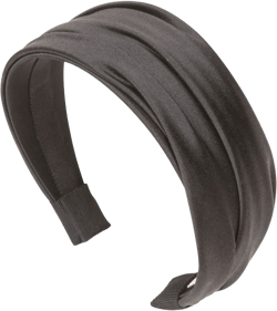 Natasha satin-finish headband