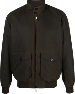 Baracuta waxed-cotton jacket
