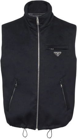 cashmere down vest