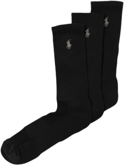 Men's 3-pk. Technical Crew Socks In Black