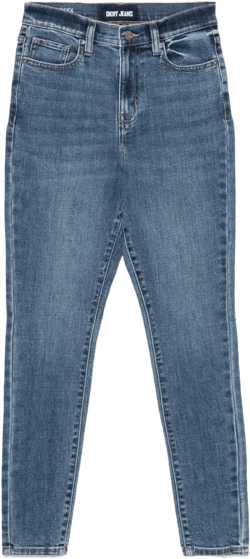 high-rise skinny jeans