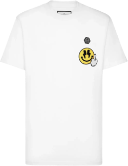 smile-patch T-shirt
