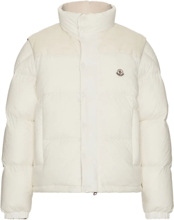 Convertible Reversible Jacket In White