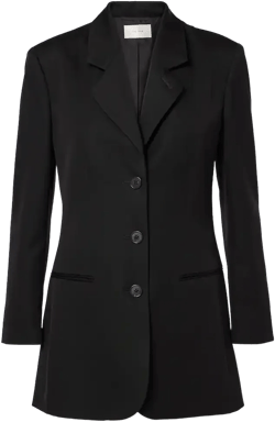 Holbrook Wool Blazer In Black