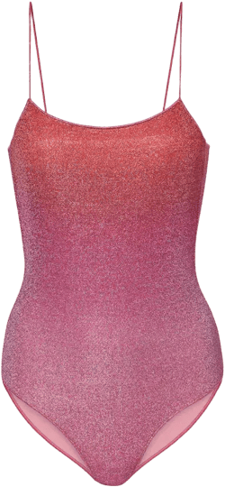 Oséree Woman One-piece Swimsuit Antique Rose Size L Polyester In Pink