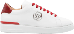 Cocco Hexagon low-top leather sneakers