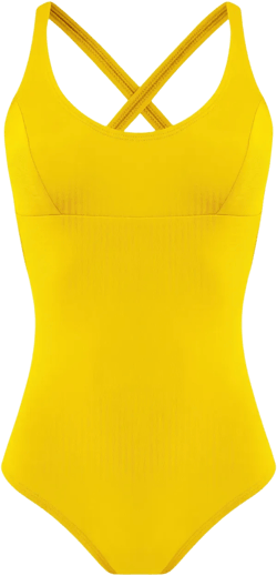 criss-cross swimsuit 