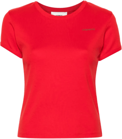 logo-print cotton T-shirt