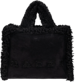 shearling tote bag 