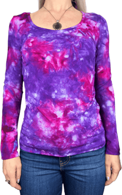 Fitted scoop top