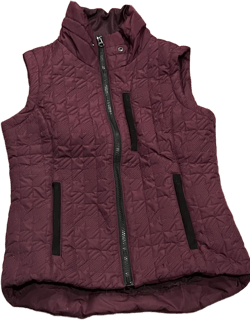 Kerrits small purple quilted vest