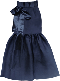 Black tulip skirt