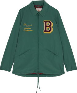Nylon Coach Jacket