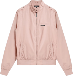 Members Only Women's Classic Iconic Racer Jacket - Small, Light Pink