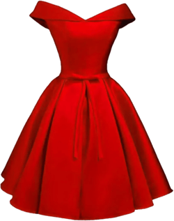 Off Shoulder Satin Homecoming Dresses for Women Short Prom Gowns with Pockets 12 Style2-red
