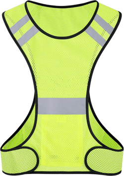 High Visibility Reflective Running Vest with Large Pocket,Lightweight Safety Cycling Gear for Women & Men
