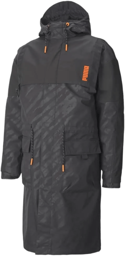 PUMA Mens X Central Saint Martins 2 In 1 Jacket Athletic Outerwear Casual - Black - Size XS