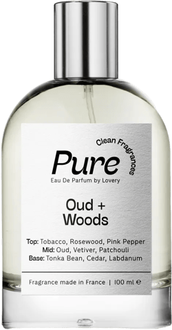 Pure Oud Woods Eau de Parfum - 100ml Perfume with Clean Fragrance from France