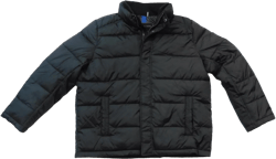 Andrew Marc Men’s Full Zip Puffer Jacket Black Size L