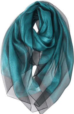 Organza Silk Scarf Women Sparkling Shawls And Wraps For Evening Dress Lightweight Sheer Stole Bridal Wedding Party Dark Green