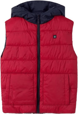 Mayoral Reversible Vest for Boys Red