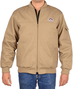Ben Davis Bomber Jacket (Khaki, Medium)