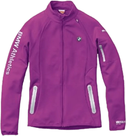 Genuine BMW Athletics Women's PUMA Soft Shell Jacket - Berry - Size Large