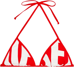 Bfb-Sees-A logo-print bikini top