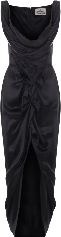 Long Panther sleeveless dress
