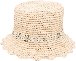 embellished sun hat