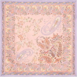 printed silk scarf