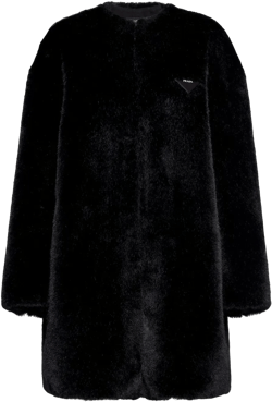 Aspen faux-fur coat