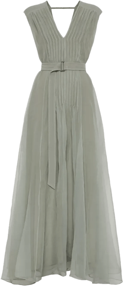 Monili pleated dress