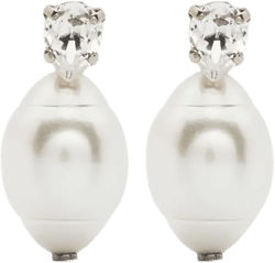pearl drop earrings