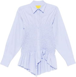 smocked shirt