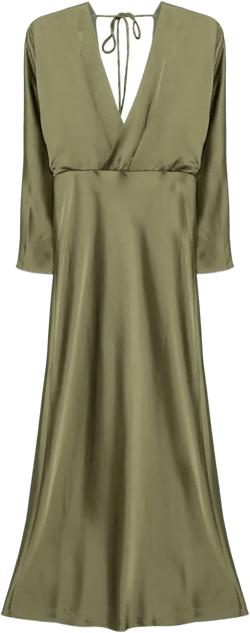 V-neck dress