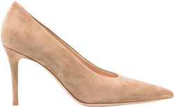 85mm Robbie suede pumps