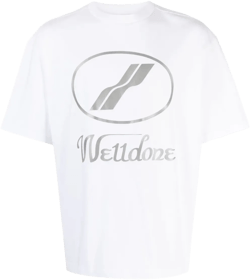 logo-print cotton T-shirt