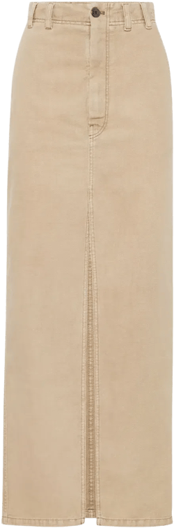 bead-embellished skirt