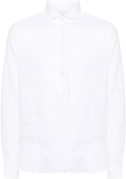 plain linen shirt