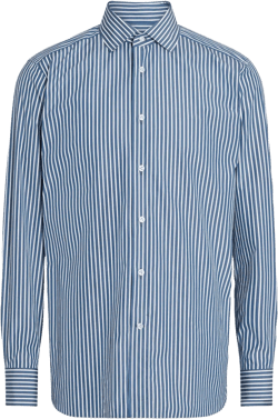 Centoventimila striped cotton shirt